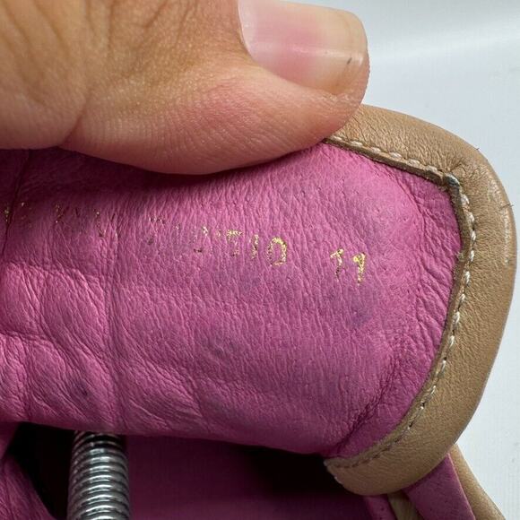 FBCC Valedictorian VV1 Patchwork Tan‎ Pink size 11 AS/IS READ - Picture 10 of 10